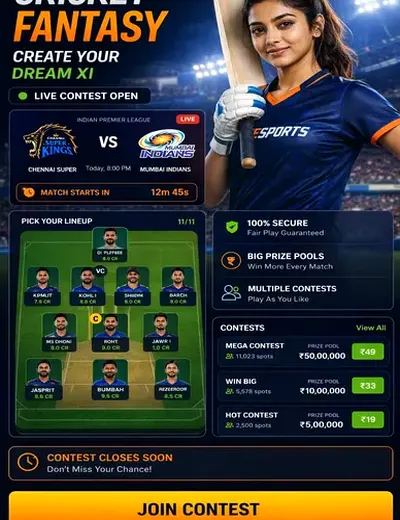Bet252 (bet 252) fantasy cricket & matchday visual 3